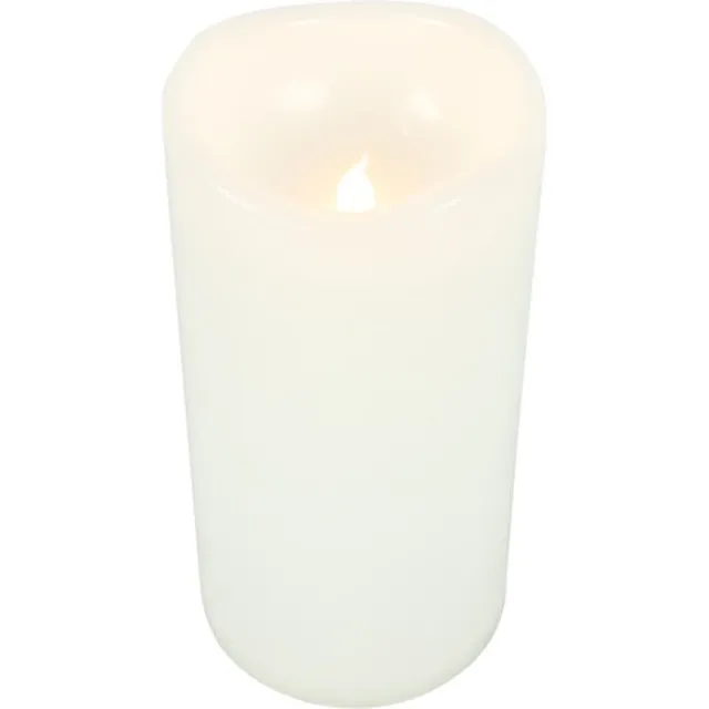 Metz Stompkaars Ø10CM LED ro Metz M wit-L10B10H20CM met timer