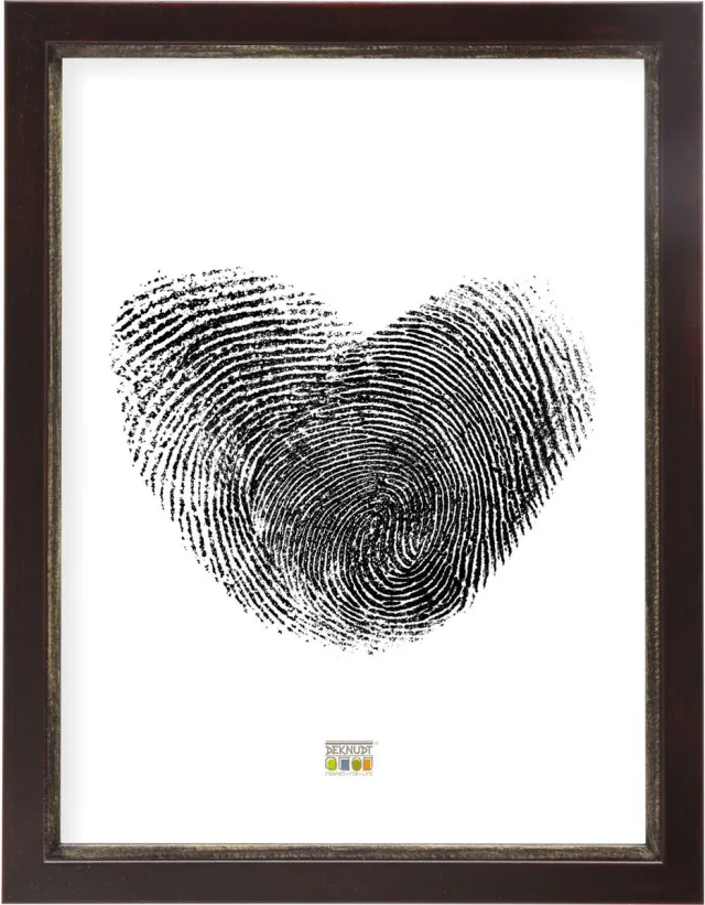 Deknudt Frames fotolijst S42LF9 - bruin-zwart - voor foto 30x45 cm