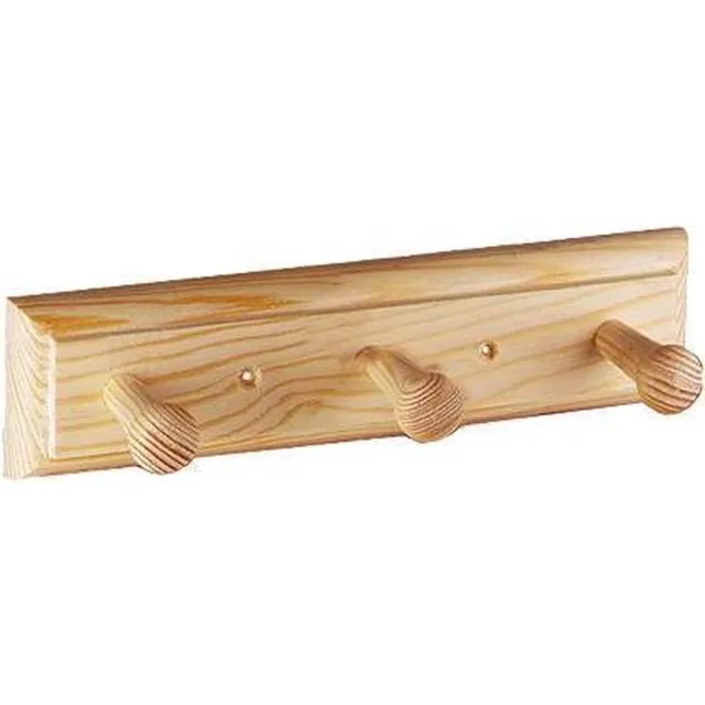 Linea Bertomani 3 sierhaken hout den 22 cm aluminium