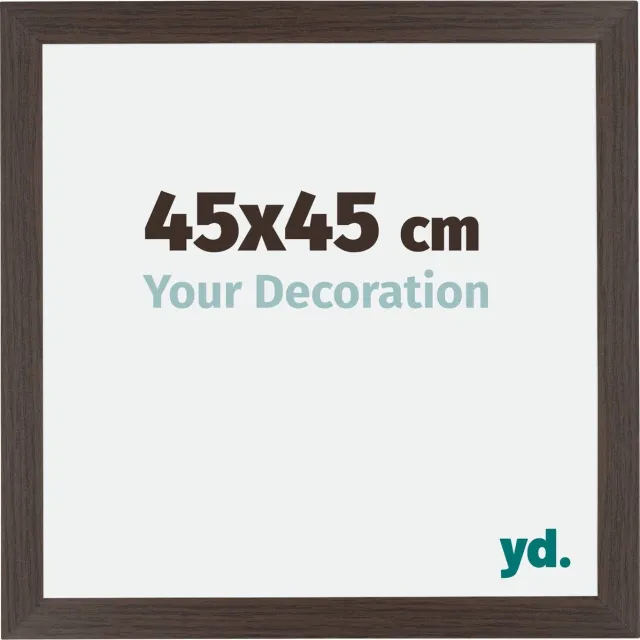 yd. Your Decoration - Fotolijst 45x45 cm - MDF - Eiken Donker - Mura