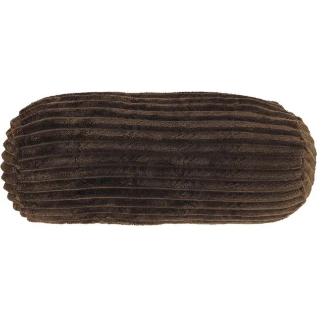 Unique Living Sierkussen Dez Ø20x45cmcm - Rocky Brown Bruin