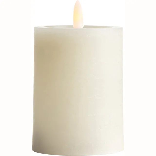 Gusta Pilaarkaars Led - Offwhite - 7.5x10 cm