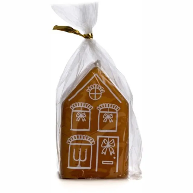 Rustik Lys Kaarsen huis - By Kimmi - 5,5 x 9 cm - Siena