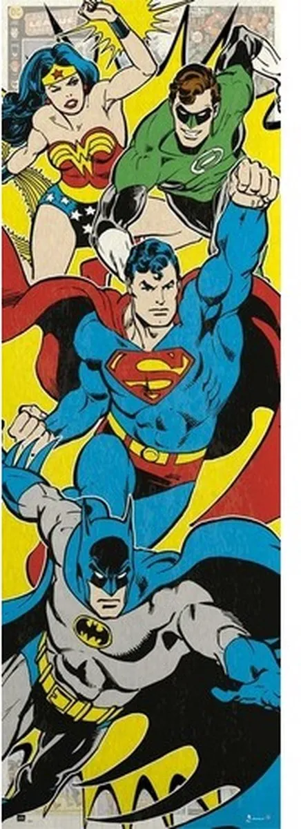 DC Comics Justice League Poster 53x158cm Multi color