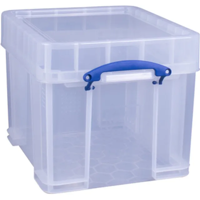 Really Useful Opbergbox Really Useful 35 liter 480x390x345 mm transparant wit