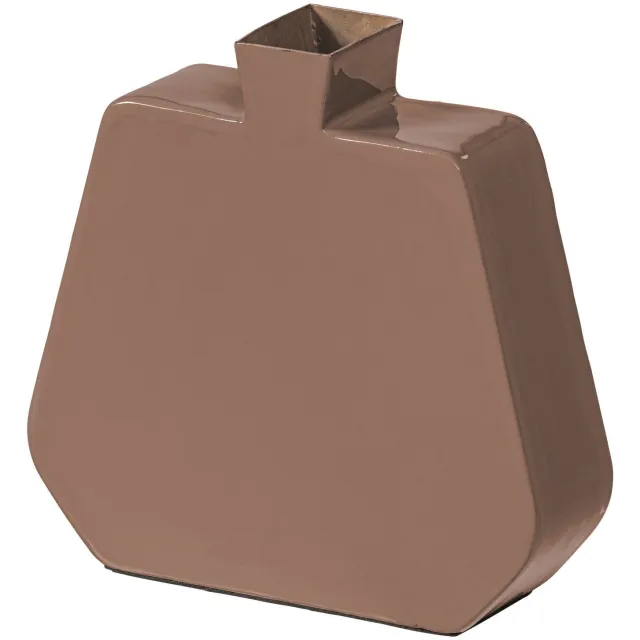 WOOOD Kimi Vaas - Metaal - Oudroze - 20x21x6 old pink
