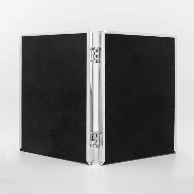 Zep 2-Luik Fotolijst 120DS04-4R Zilver 2x 10x15cm Zilverkleurig