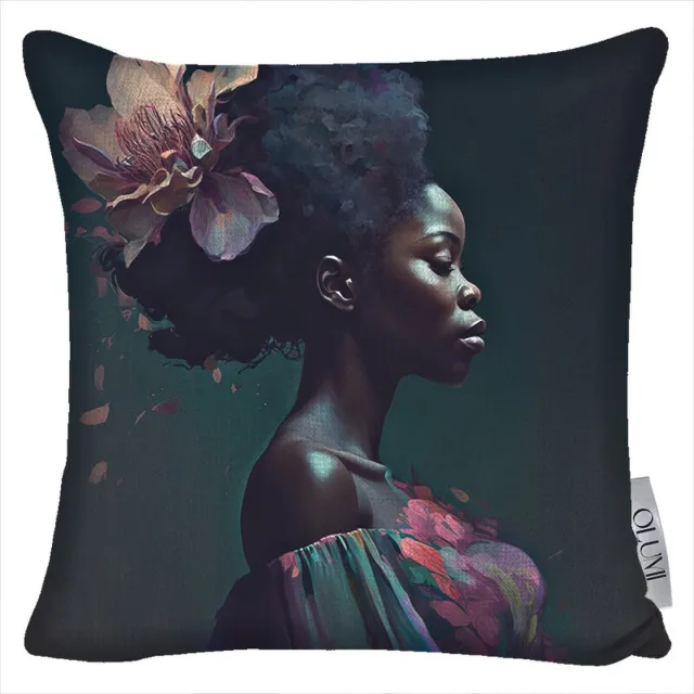 OLUMI LUMI Sierkussenhoes 45x45 cm – Amina Design – Decoratieve Kussenhoes – Woonkamer / Bank / Slaapkamer groen