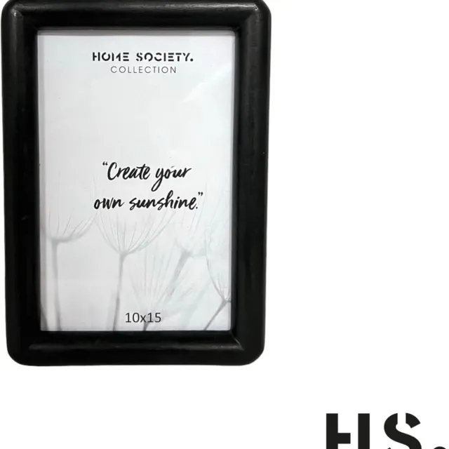 Home Society Fotolijst - Amelie - 10x15cm - Hout - Zwart