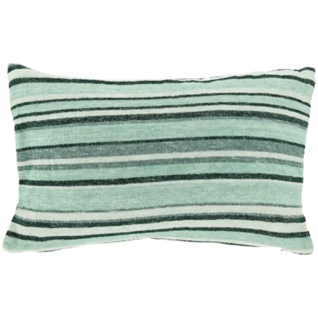 Unique Living kussen Reda blauw 30 x 50 cm