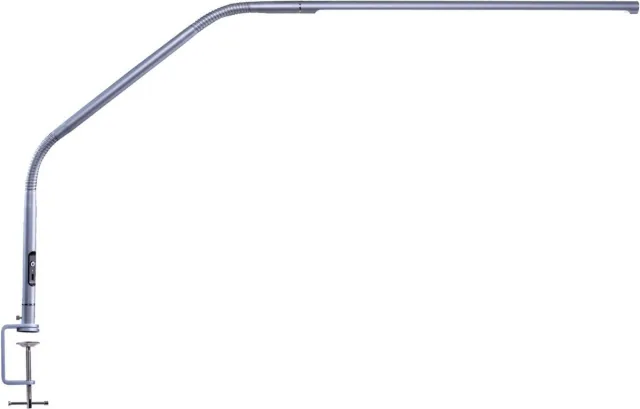 Daylight Slimline 4 - E35209 - bureaulamp - dimbare led daglicht verlichting - in hoogte verstelbaar - buigbaar Zilver