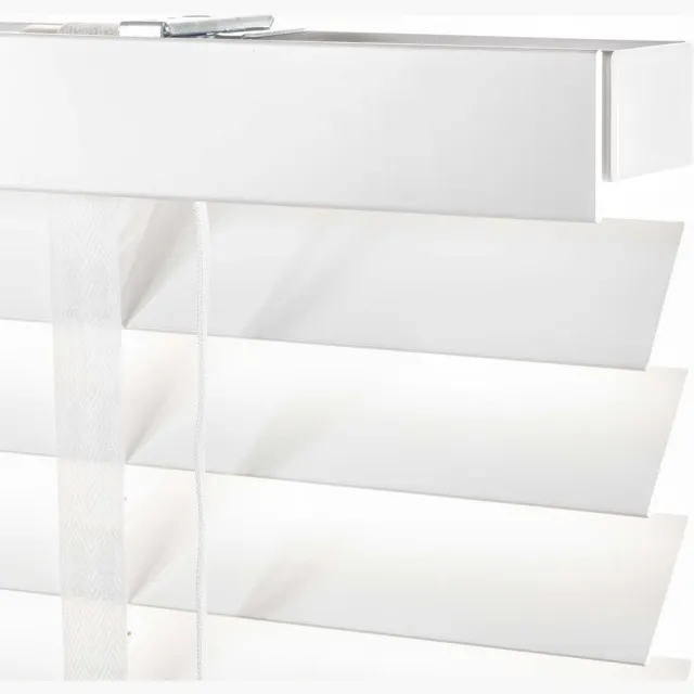 Dutchblinds Jaloezieën hout - Wit - 50mm -120 x 175 cm