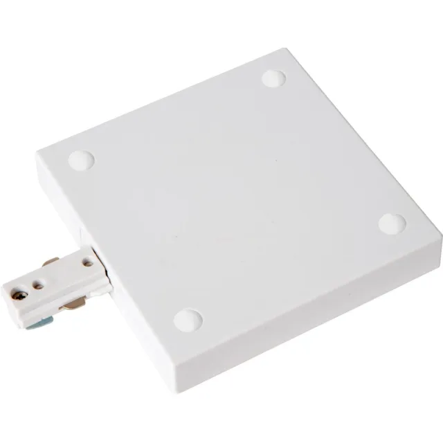 Lucide TRACK Startvoeding - 1-fase Railsysteem / Railverlichting - Enkel/Dubbel -Wit (Uitbreiding)