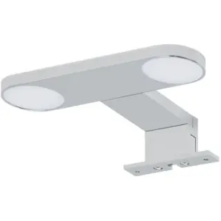 Tiger Led Spiegellamp Yaro 17cm 4000k Aluminium Zilver