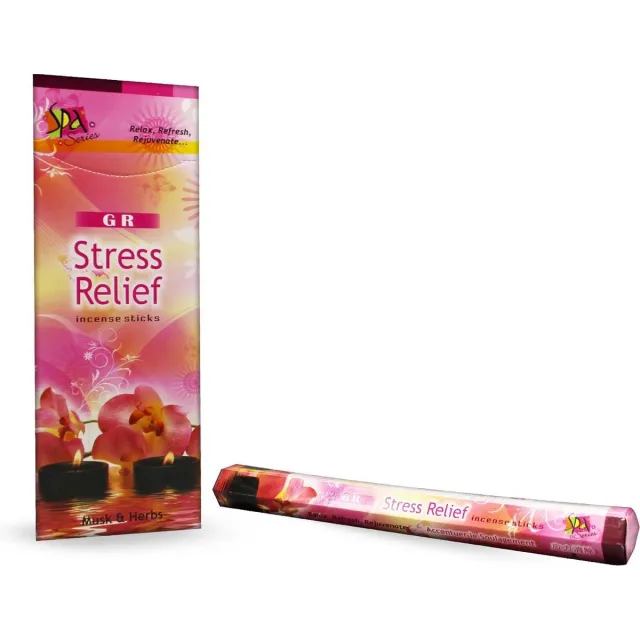 Yogi & Yogini Meditation Wierook Stress Relief hexagram pak Meerkleurig