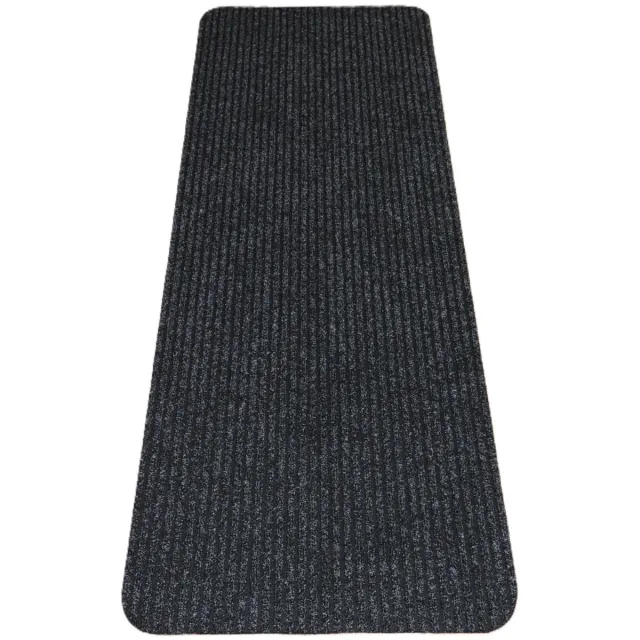 Prima Heavy Duty - Keukenmat - loper - zwart - antraciet - 60x160cm - antislip