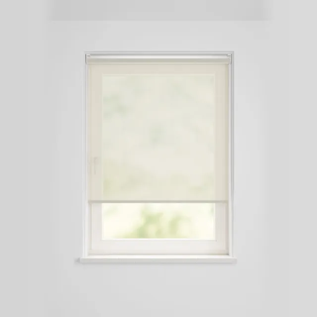 HEMA Rolgordijn Lichtdoorlatend Structuur Crème (creme)