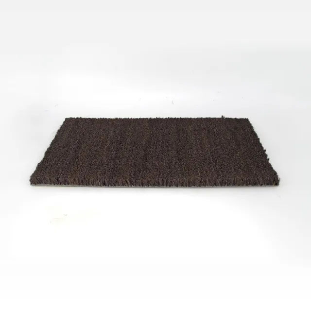 Home Design Shops Kokosmat Grijs Deurmat - 100 x 80 cm - Antislip rug - Slijtvast