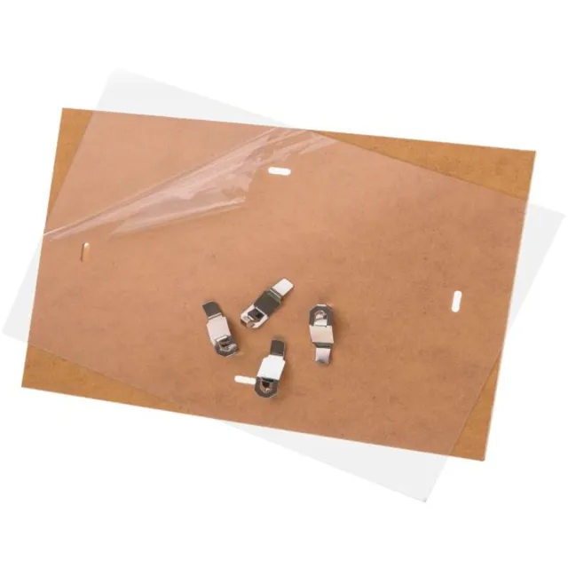 April's Anty-lijst 15x20 cm Economy met Plexiglas Black