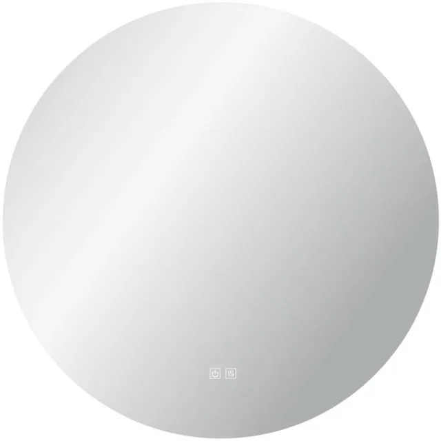 kielle Idolio - Spiegel met LED-verlichting en verwarming, diameter 100 cm 50324071
