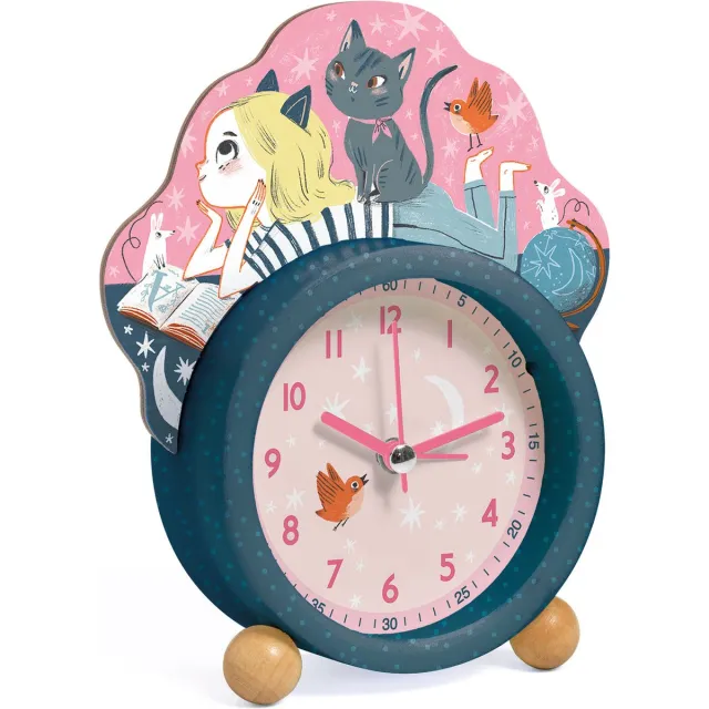 Djeco wekkers Little Cat Multi colour