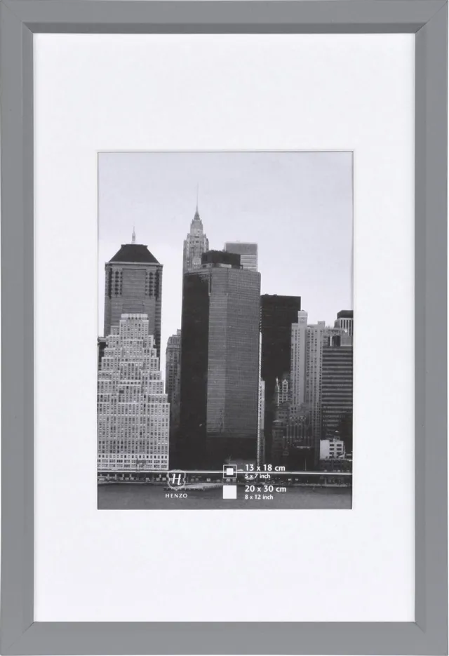 Henzo Fotolijst - Henzo - Metallica - Fotomaat 20x30 cm - Zilver