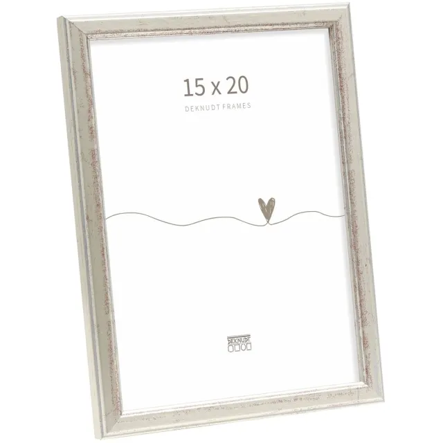 Deknudt Frames fotolijst S236D1 - zilver hout - voor foto: 15x20 cm