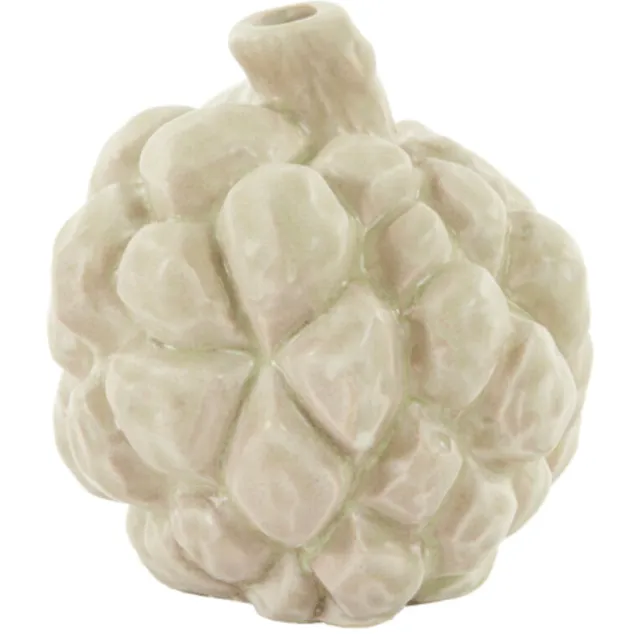 Vaas Panthus keramiek creme