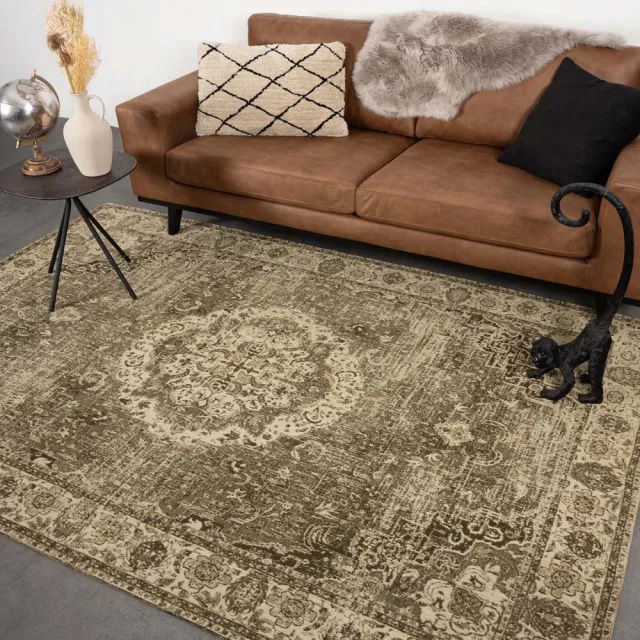 Heritaged Vintage vloerkleed - Traditions groen 140x200