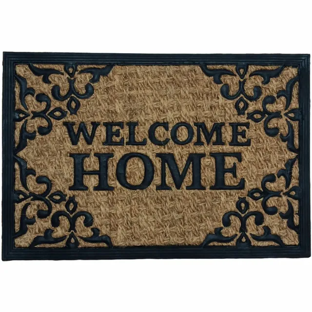 TEXAS Kokos Deurmat - 40x60 cm - Antislip - Weerbestendig Bruin