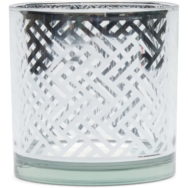 Riviera Maison Yacht Club Hurricane M silver - Glas - Zilver - 15.0x15.0x15.0 cm