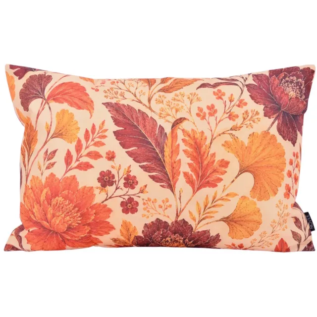 NOVÉE Sierkussen Ochre Ginkgo | 40x60 cm | Katoen/Linnen okergeel