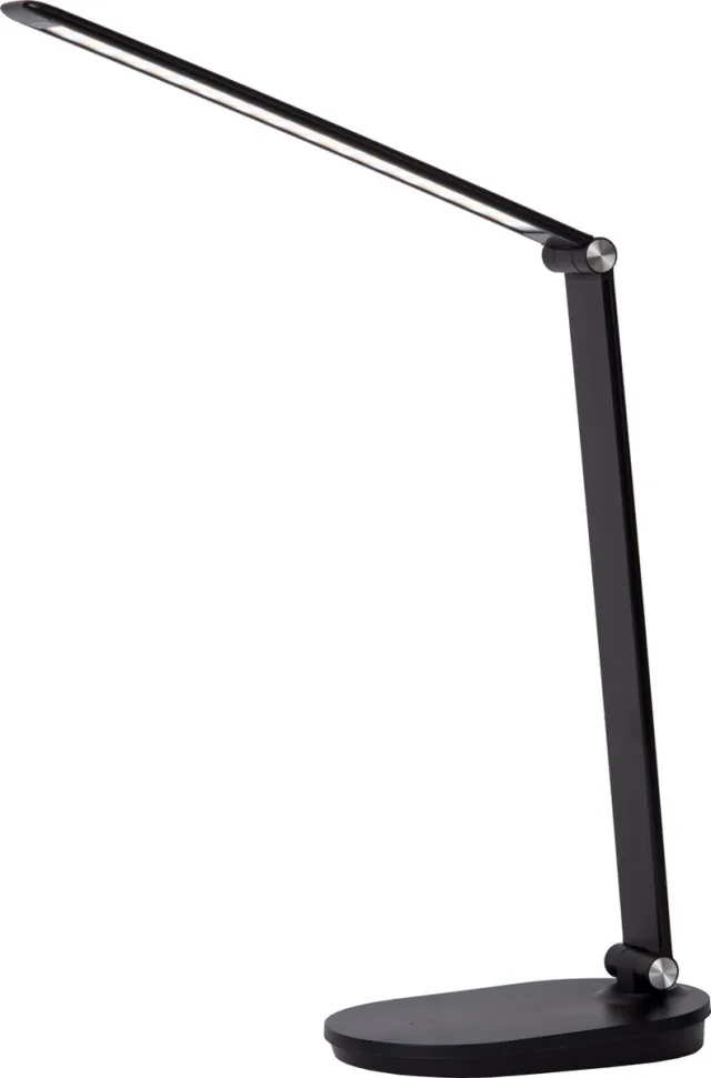 Lucide ALDWIN - Bureaulamp - LED Dimbaar - CCT - 1x8W 2800K/6500K - Zwart