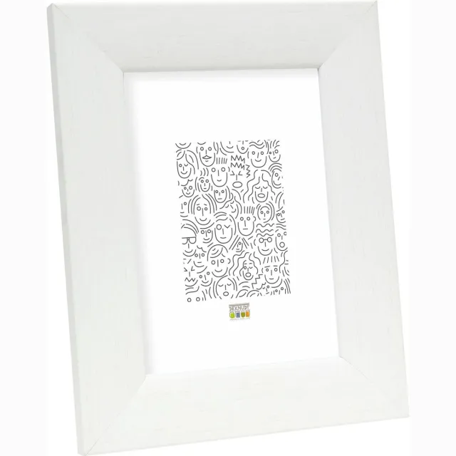 Deknudt Frames fotolijst S53GF1 - witte schilderlook - hout - 20x30 cm