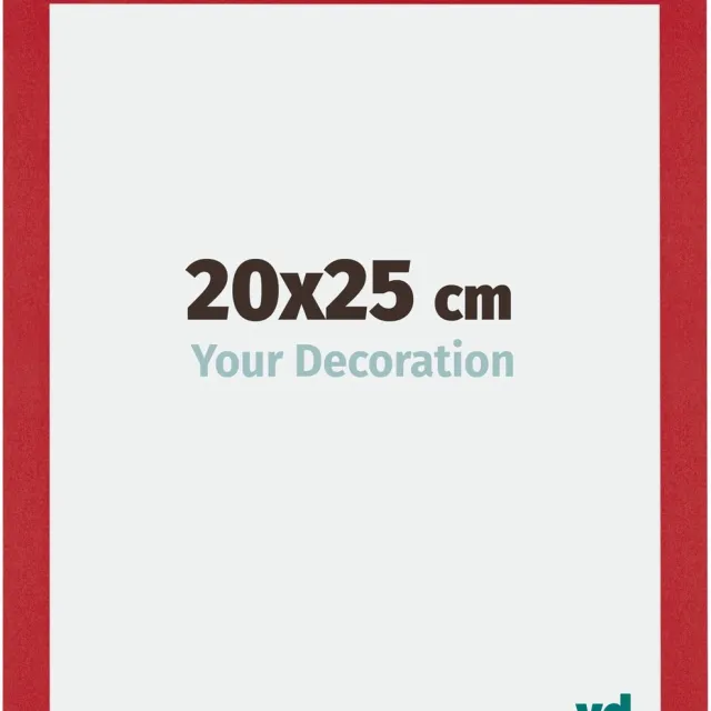 yd. Your Decoration - Fotolijst 20x25 cm - MDF - Rood - Mura