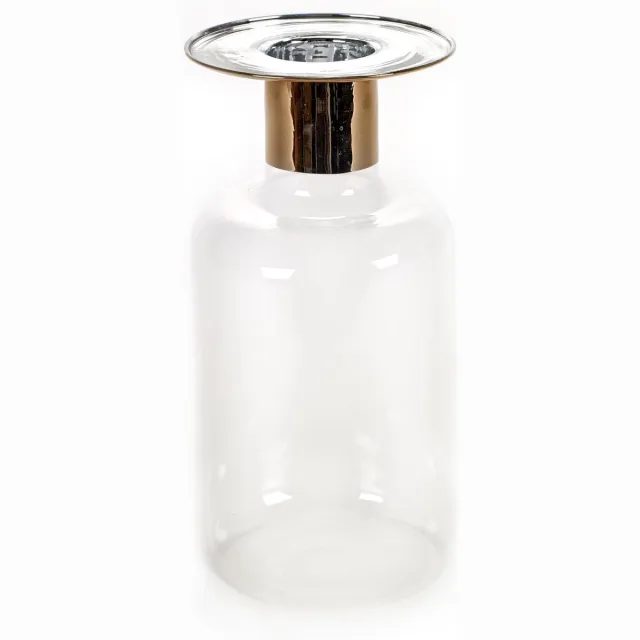 Serax Vaas - glas - goud - D13 x H28 cm - Opening 5 cm