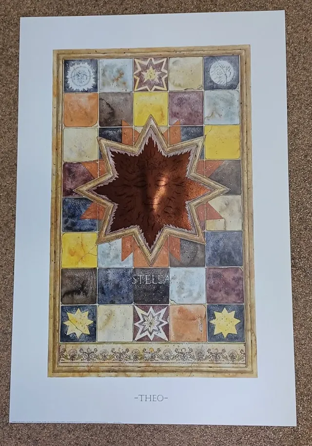 Verkerke poster Verkerke Theo Schildkamp - Stella 62 x 93 cm diverse kleuren