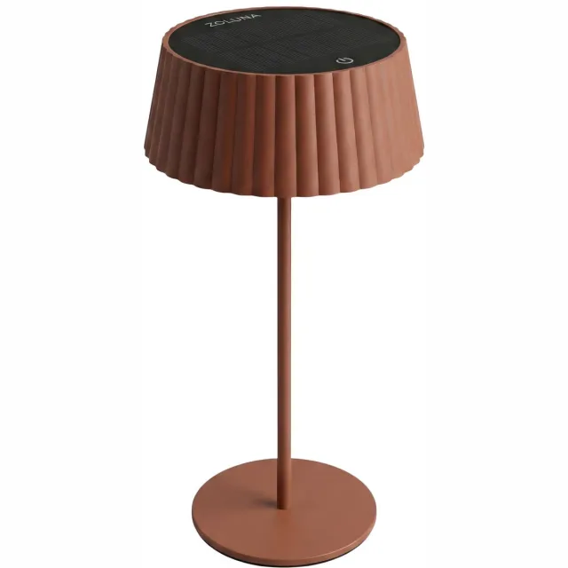 ZOLUNA solar tafellamp Jyp koper