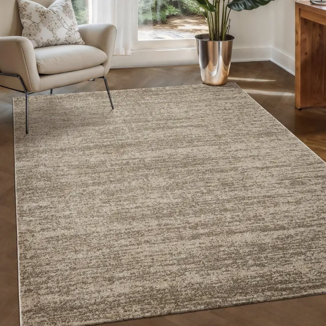 Muratap Relax Oslo - Laagpolig Effen Vloerkleed - Modern Tapijt - Beige- 300x400 CM