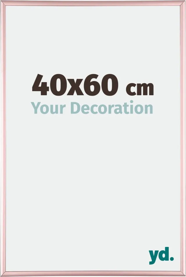 yd. Your Decoration - Fotolijst 40x60 cm - Aluminium - Koper - Kent
