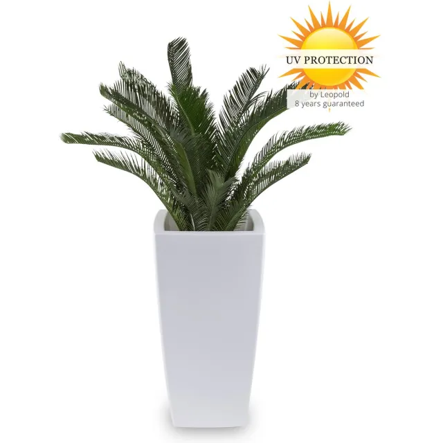 LeopoldFlora Kunst Palmboom Cycas 80 voor Buiten Groen