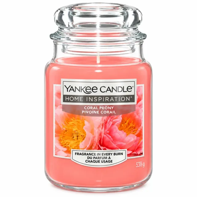 Yankee Candle Geurkaars Coral Peony 538 gr koraal