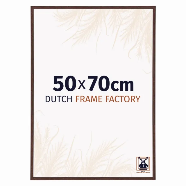 Dutch Frame Factory Fotolijst 50x70 cm - Kunststof - Bruin - Angers