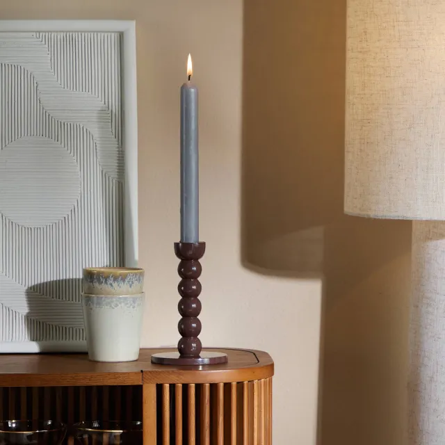 NOUS Living kandelaar Asti bruin