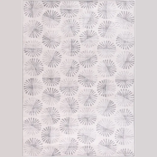 Beliani CATAK - Vloerkleed - Gebroken wit - 160 x 230 cm - Polyester