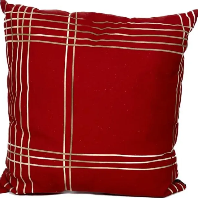 Madison sierkussen 45x45 cm Robbert red Rood