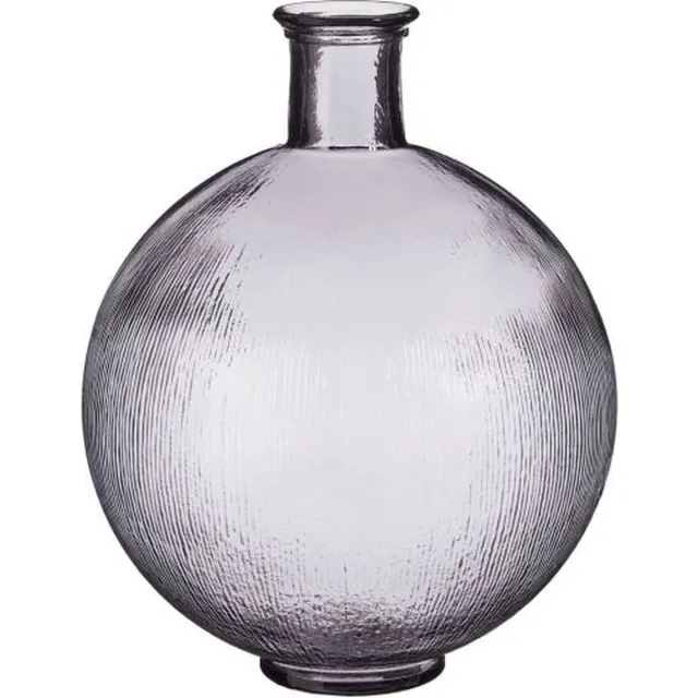 Mica Decorations Vaas Qin - 34x34x42 cm - Glas - Paars