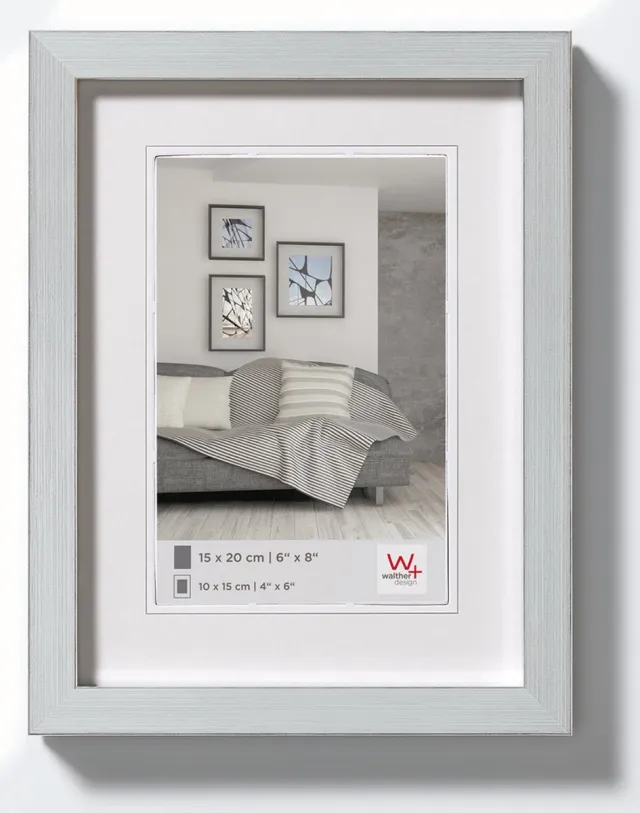 Walther Construction - Fotolijst - Fotoformaat 18x24 cm - Zilver