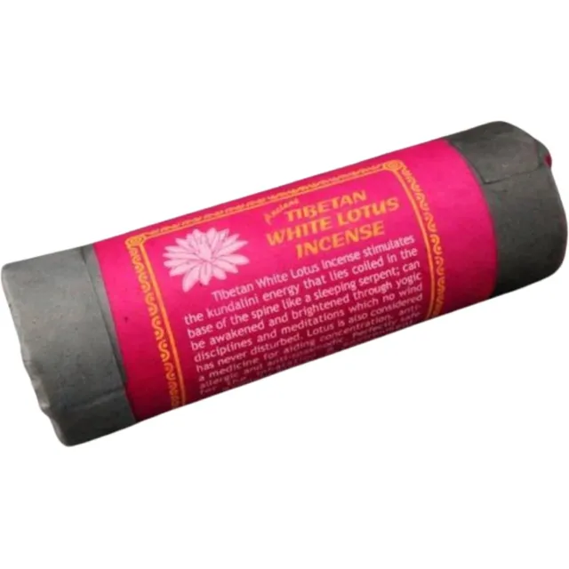 Ruben Robijn Tibetaanse White Lotus wierook stokjes - Kleine koker Roze