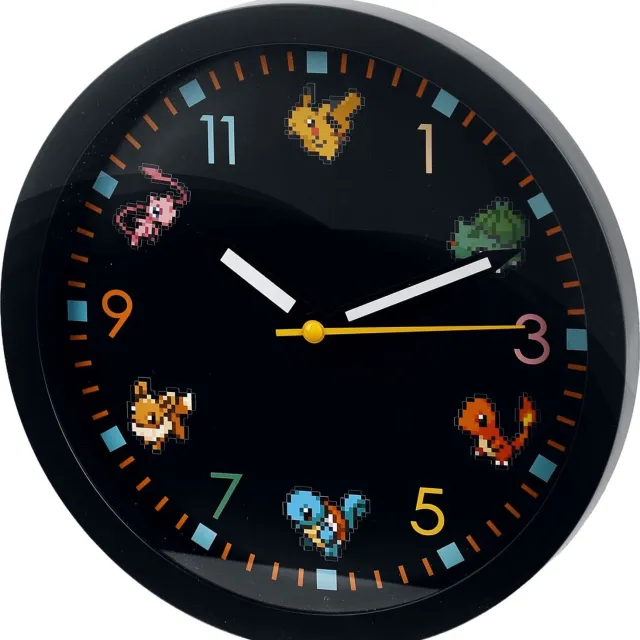 Pokémon Pokémon - Kanto Unisex Wandklok - meerkleurig - Standard multicolor